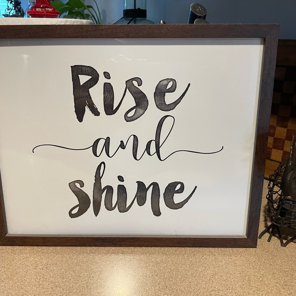 Kitchen sign